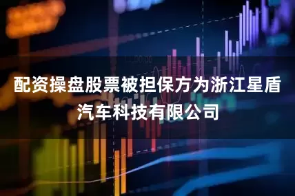 配资操盘股票被担保方为浙江星盾汽车科技有限公司