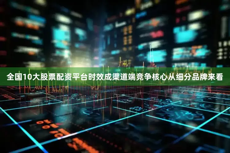 全国10大股票配资平台时效成渠道端竞争核心从细分品牌来看